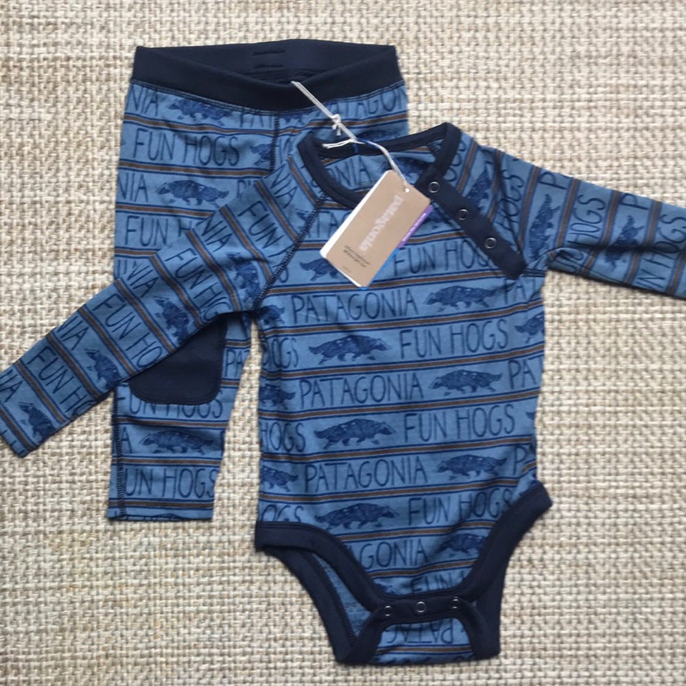 Patagonia Base Layer Set (size 3-6m)
